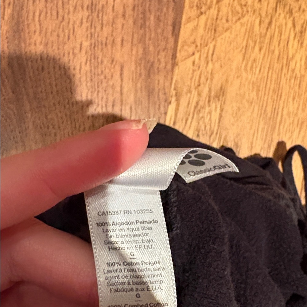 American Apparel Woman’s Black Soft Skirt Size L - Picture 4 of 4